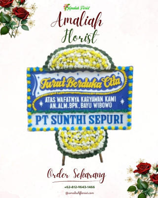 Papan Bunga Duka di Grogol Indah