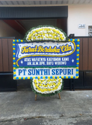Papan Bunga Duka di Grogol Indah