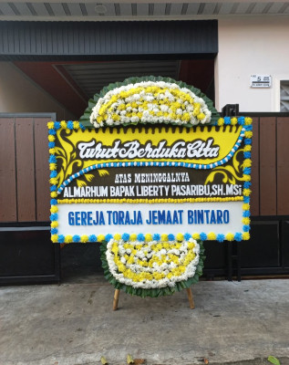Papan Bunga Duka di Grogol Indah